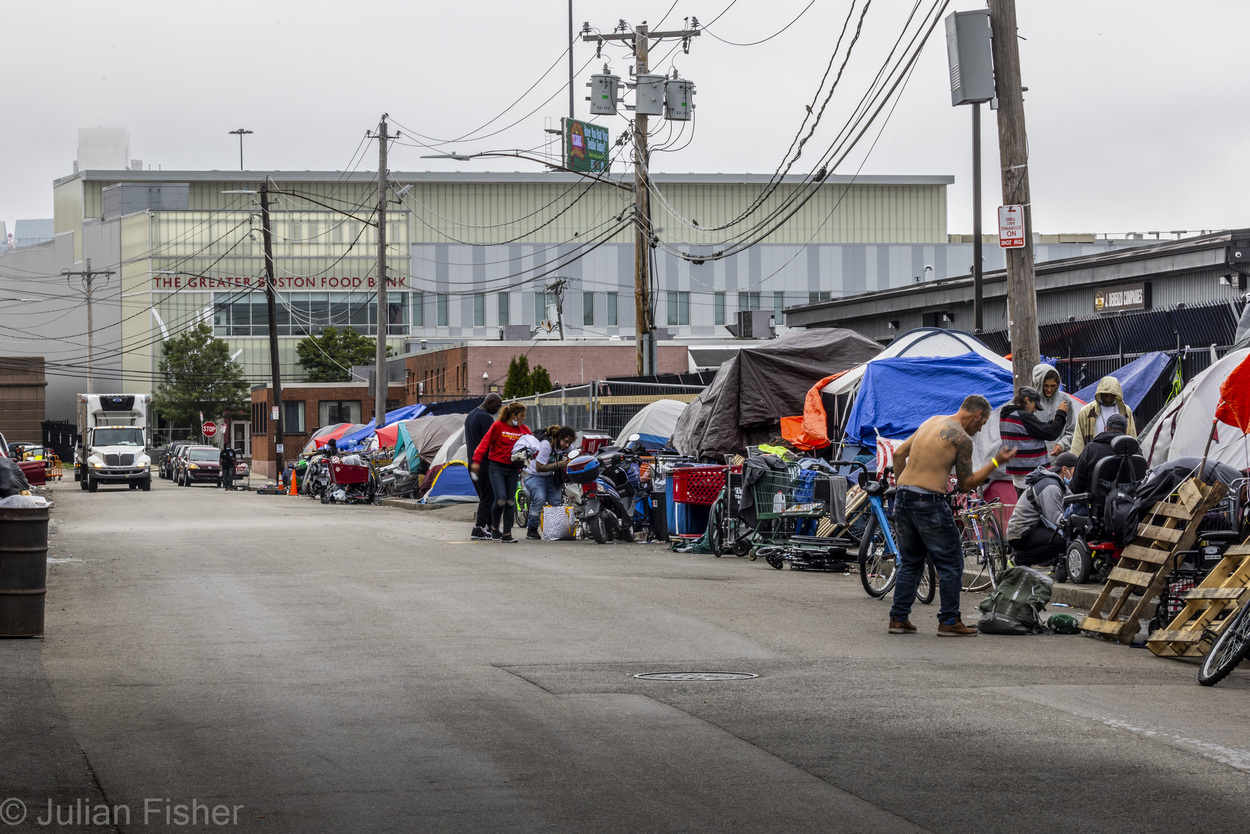 homeless encampment