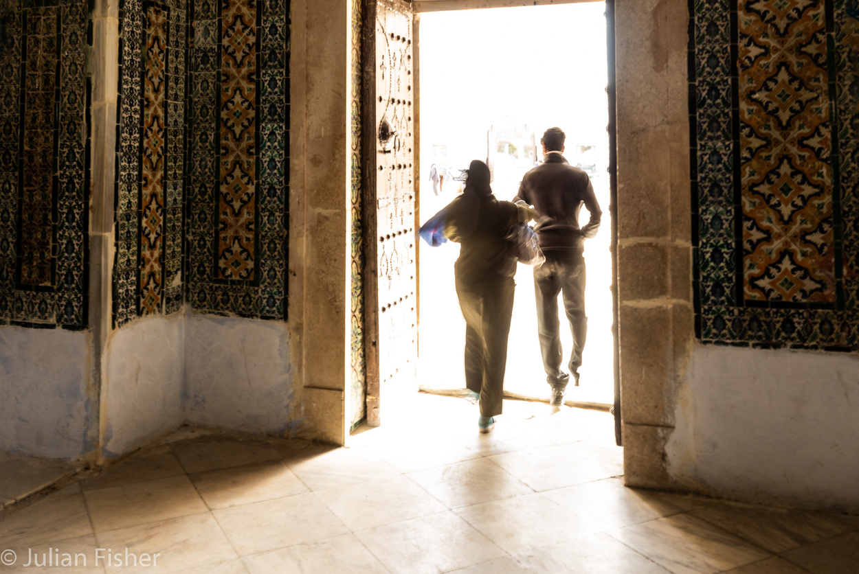  Emerging, mausoleum Kairouan, Tunisia