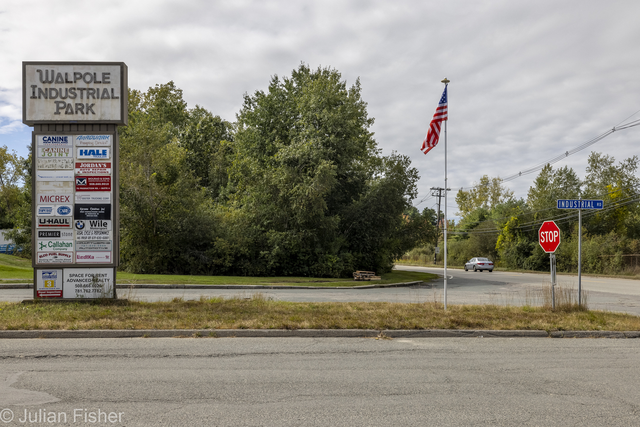 Sign for Industrial Park